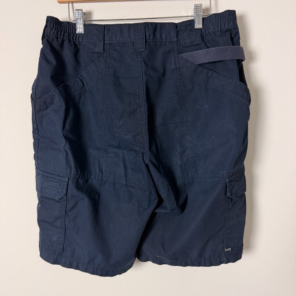 2/$30 5.11 Tactical Series Navy Men's Pro 11" Ripstop Short 32 - Picture 3 of 4